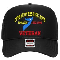 Mogadishu Somalia Veteran Operation Restore Hope War Veteran Hat