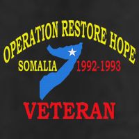Mogadishu Somalia Veteran Operation Restore Hope War Veteran Golf Towel