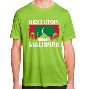 Maldives Summer Vacation Trip Next Stop Vacay Vibes Souvenir Gift Adult ChromaSoft Performance T-Shirt