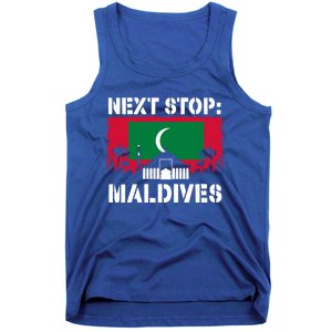 Maldives Summer Vacation Trip Next Stop Vacay Vibes Souvenir Gift Tank Top