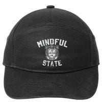 Mindful State Vinteage College Design Mindfulness 7-Panel Snapback Hat