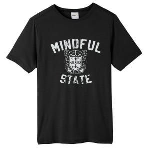 Mindful State Vinteage College Design Mindfulness Tall Fusion ChromaSoft Performance T-Shirt