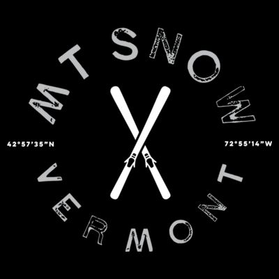 Mount Snow Vermont Graphic Vintage Ski Long Sleeve T-Shirt