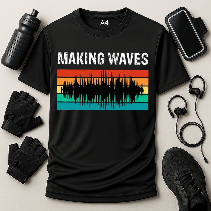 Making Sound Waves Beats Beat Makers Music Producer Performance Shirt