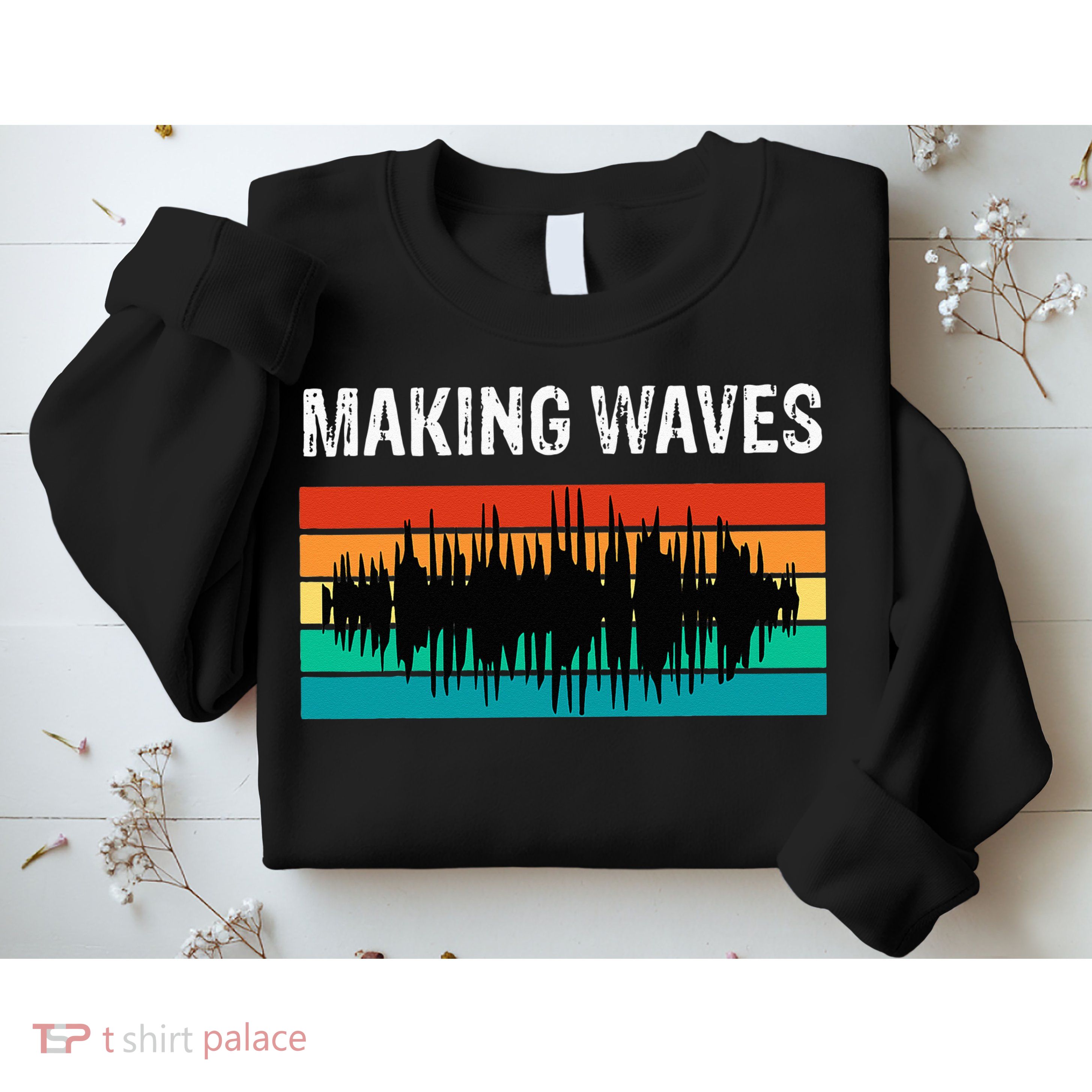 Making Sound Waves Beats Beat Makers Music Producer Sweatshirt