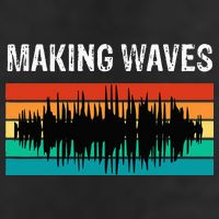 Making Sound Waves Beats Beat Makers Music Producer 15oz Campfire Ceramic Mug