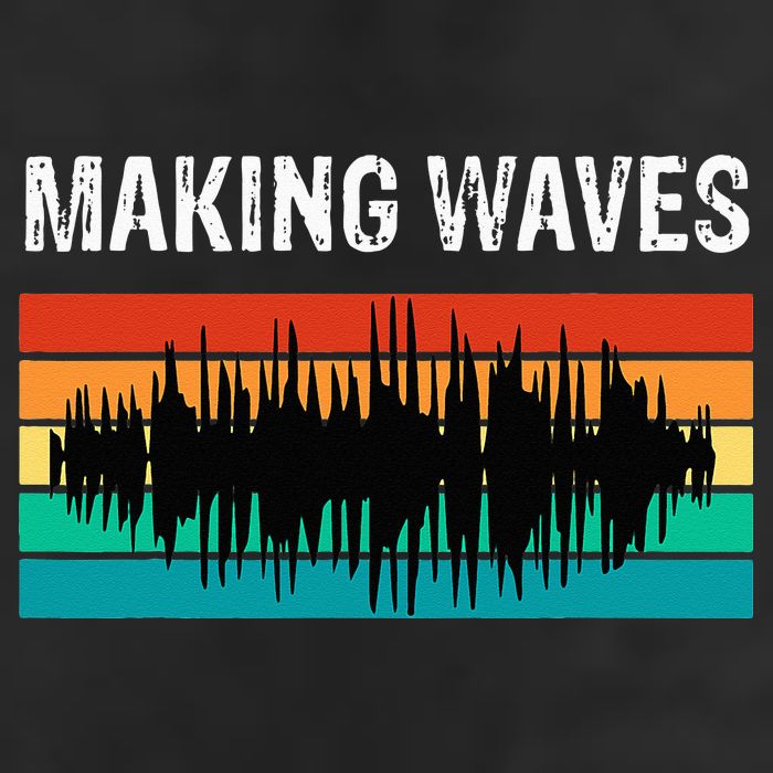Making Sound Waves Beats Beat Makers Music Producer 15oz Campfire Ceramic Mug