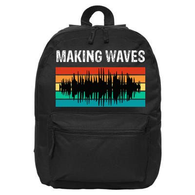 Making Sound Waves Beats Beat Makers Music Producer 16 in Basic Backpack