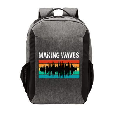 Making Sound Waves Beats Beat Makers Music Producer Vector Backpack