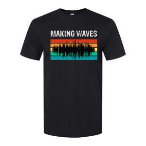 Making Sound Waves Beats Beat Makers Music Producer Softstyle CVC T-Shirt