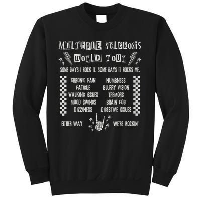 Multiple Sclerosis World Tour MS Awareness Month MS Warrior T-Shirt Sweatshirt