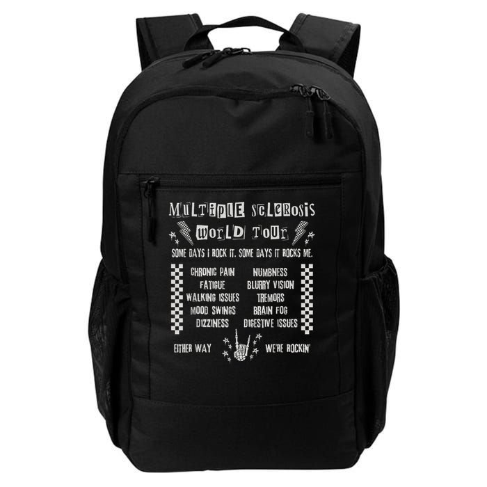 Multiple Sclerosis World Tour MS Awareness Month MS Warrior T-Shirt Backpack