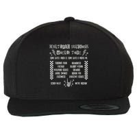 Multiple Sclerosis World Tour MS Awareness Month MS Warrior T-Shirt Wool Snapback Cap