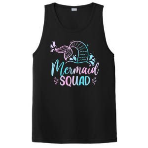 Mermaid Squad Women Birthday Squad PosiCharge Competitor Tank