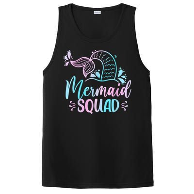 Mermaid Squad Women Birthday Squad PosiCharge Competitor Tank