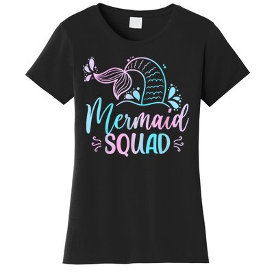 Mermaid Squad Women Birthday Squad Women's T-Shirt