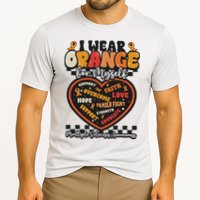 Multiple Sclerosis Wear Orange Ribbon For Myself Ms Warrior Performance Shirt