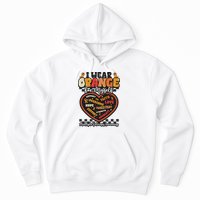 Multiple Sclerosis Wear Orange Ribbon For Myself Ms Warrior Hoodie