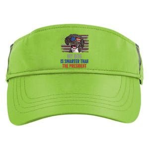 My Spanish Water Dog Smarter Than President Gift Adult Drive Performance Visor