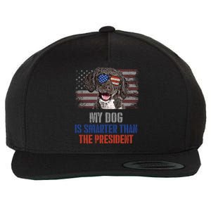 My Spanish Water Dog Smarter Than President Gift Wool Snapback Cap