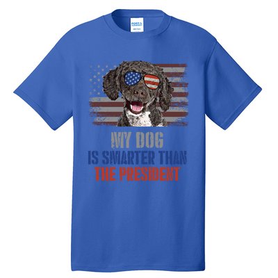 My Spanish Water Dog Smarter Than President Gift Tall T-Shirt