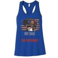 My Spanish Water Dog Smarter Than President Gift Women's Racerback Tank