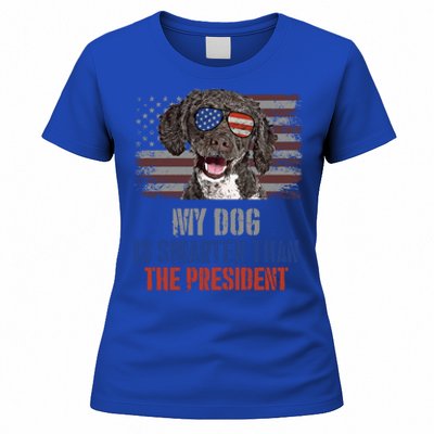 My Spanish Water Dog Smarter Than President Gift Women's T-Shirt