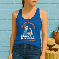 Multiple Sclerosis Warrior It's Not For The Weak Ms Meaningful Gift Womens Tank Top