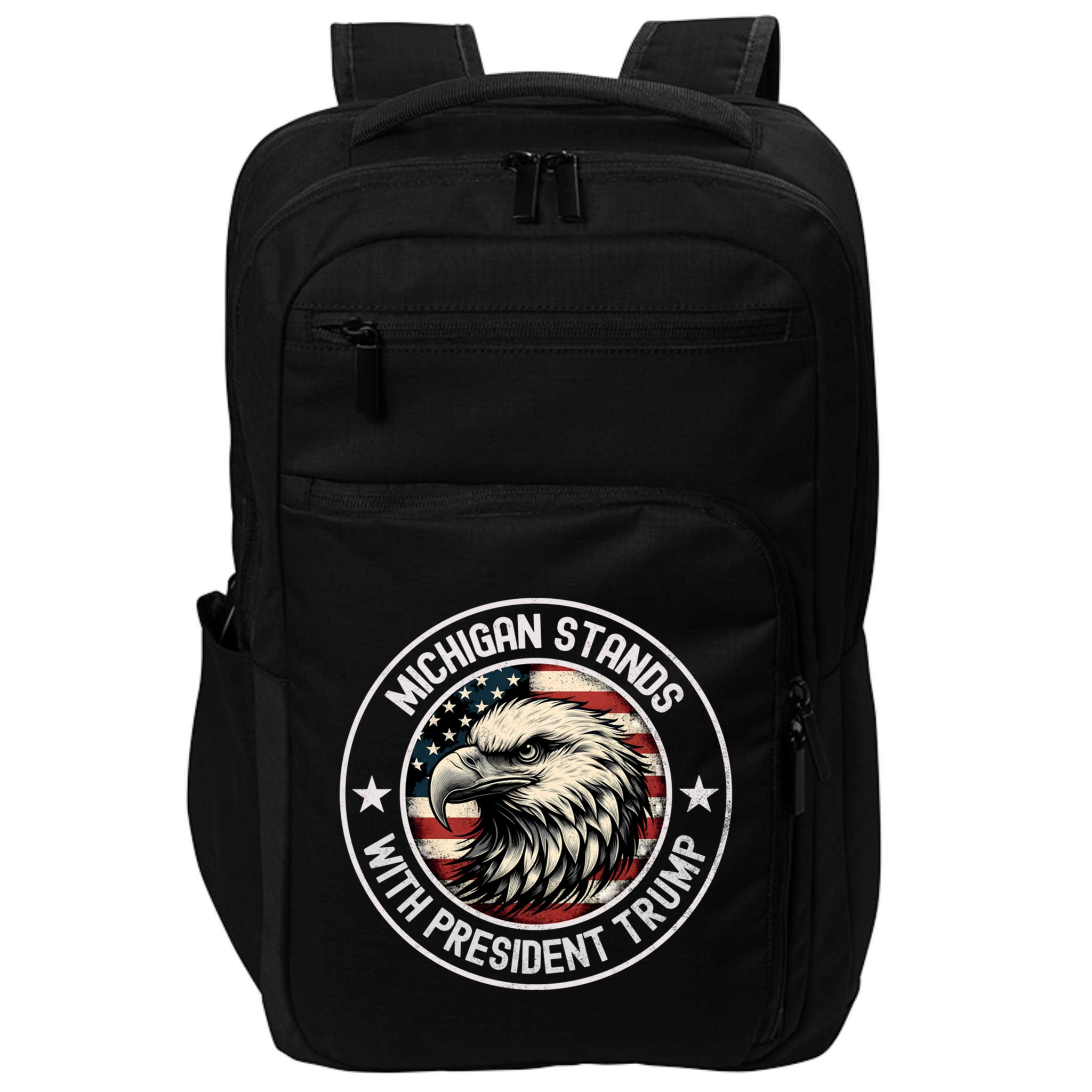Michigan Stands With Trump Gift Impact Tech Backpack