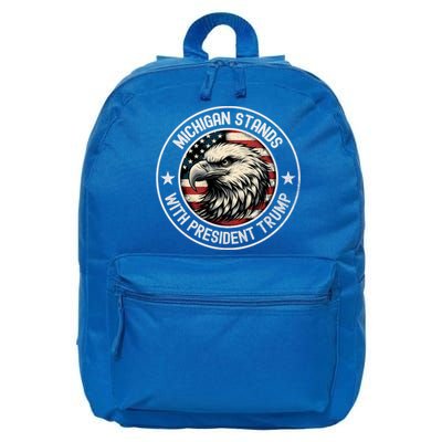 Michigan Stands With Trump Gift 16 in Basic Backpack