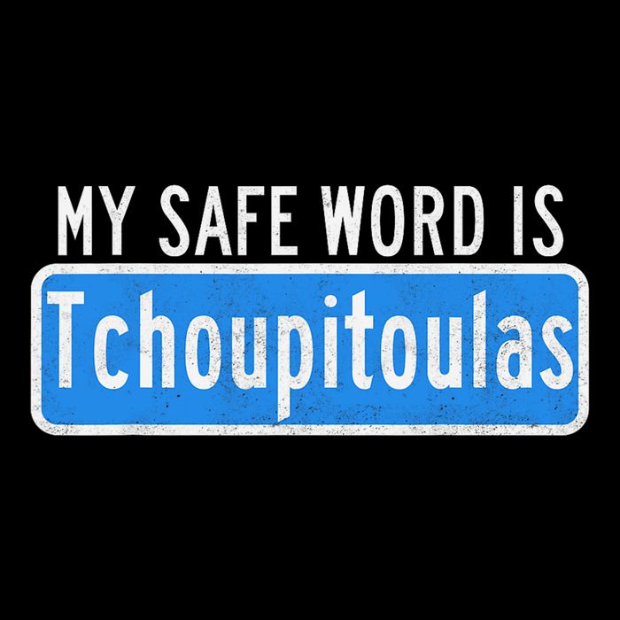 My Safe Word Is Tchoupitoulas Louisiana 7-Panel Snapback Hat