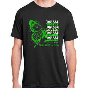 Motivational Support Warrior Mental Health Awareness Gifts Adult ChromaSoft Performance T-Shirt