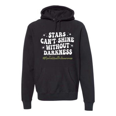 Motivational Support Warrior Mental Health Awareness Matters Premium Hoodie