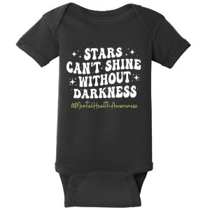 Motivational Support Warrior Mental Health Awareness Matters Baby Bodysuit