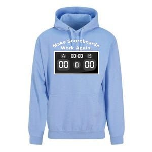 Make Scoreboards Work Again Unisex Surf Hoodie