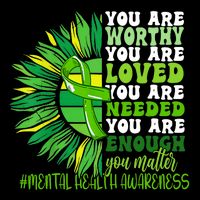 Motivational Support Warrior Mental Health Awareness Month Design City Backpack