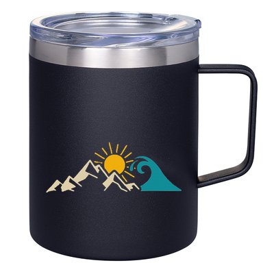 Mountain Sun Wave Nature Hiking Surf Surfer Hiker Outdoor 12oz Stainless Steel Coffee Mug