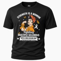 Multiple Sclerosis Warrior Fighting Ms Women Cooling Performance Crew T-Shirt