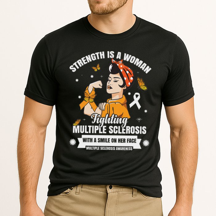 Multiple Sclerosis Warrior Fighting Ms Women Cooling Performance Crew T-Shirt