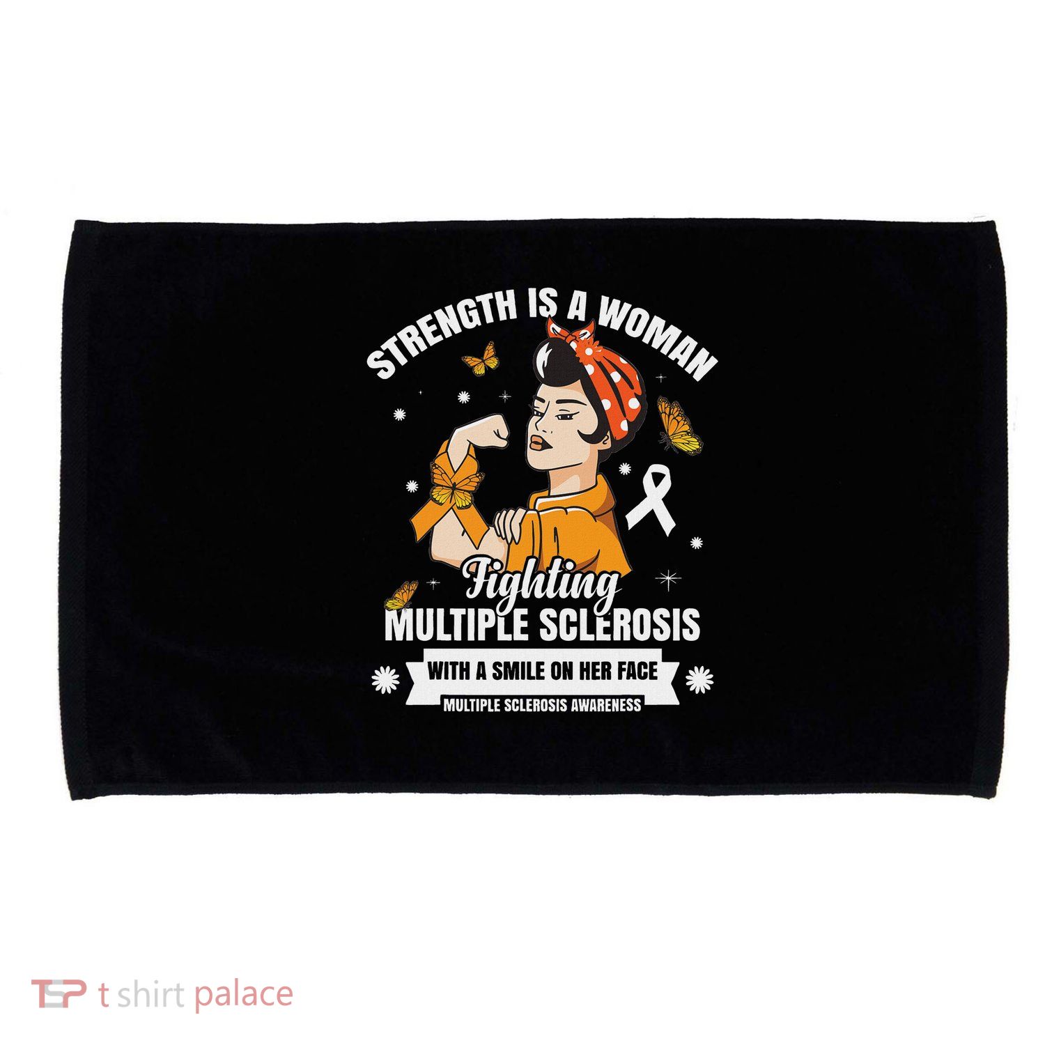 Multiple Sclerosis Warrior Fighting Ms Women Microfiber Hand Towel
