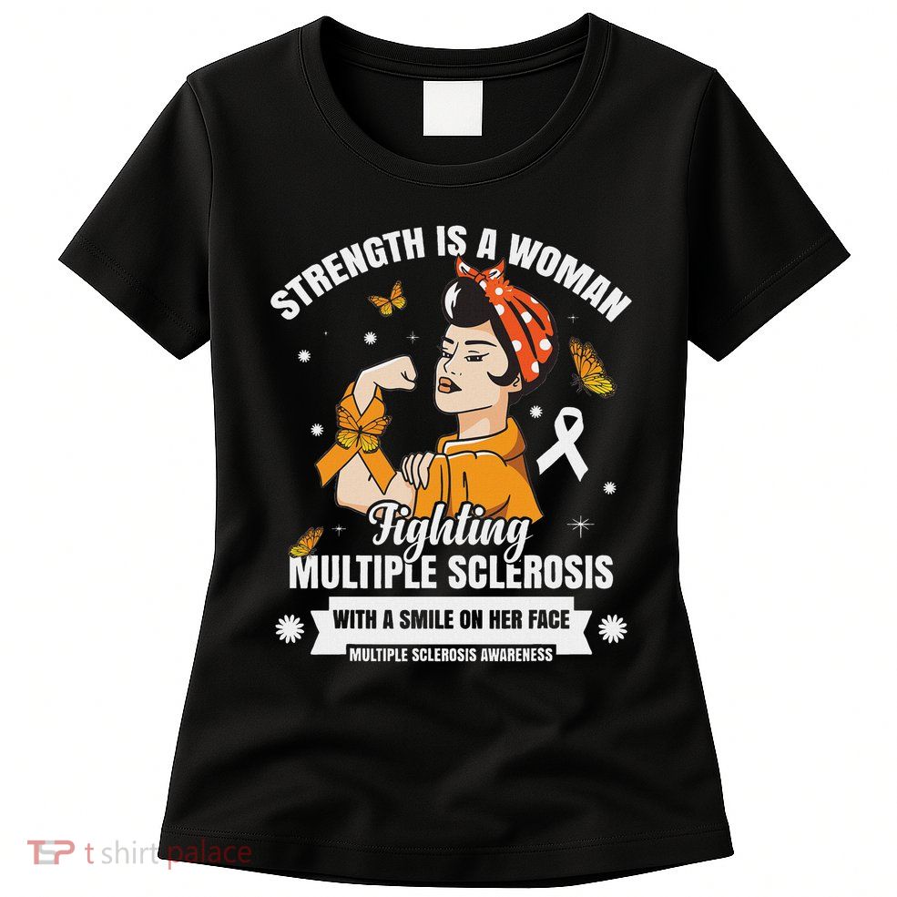 Multiple Sclerosis Warrior Fighting Ms Women Womens T-Shirt