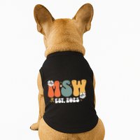 Master Social Worker Msw Est 2025 Doggie Tank