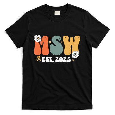 Master Social Worker Msw Est 2025 T-Shirt