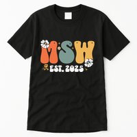 Master Social Worker Msw Est 2025 Tall T-Shirt