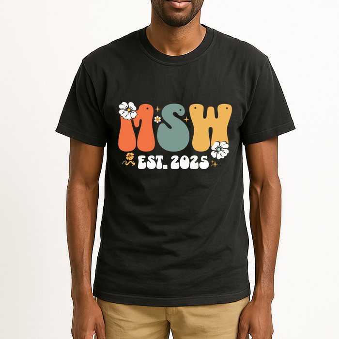 Master Social Worker Msw Est 2025 Tall T-Shirt