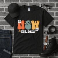 Master Social Worker Msw Est 2025 Tall T-Shirt