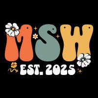 Master Social Worker Msw Est 2025 Sustainable Beanie