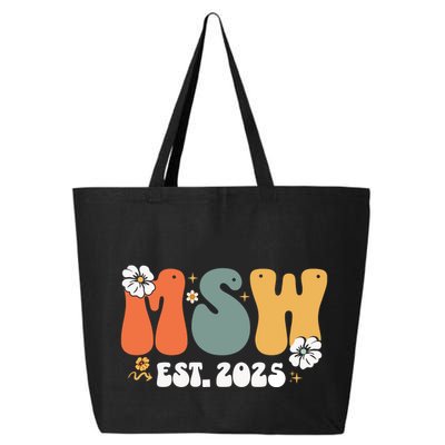 Master Social Worker Msw Est 2025 25L Jumbo Tote