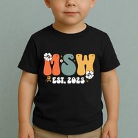 Master Social Worker Msw Est 2025 Toddler T-Shirt