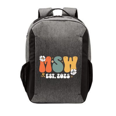 Master Social Worker Msw Est 2025 Vector Backpack